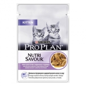 Purina Pro Plan Kitten Turkey влажный корм для котят 85 г (арт 7613036093453)