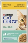 Purina Cat Chow Hairball Control влажный корм для кошек 85 г (арт 7613037031393 )