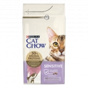 Purina Cat Chow Sensitive сухой корм для кошек 1.5 кг (арт 7613035394131 )