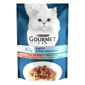 Purina Gourmet Perle Duo Salmon & Whitefish влажный корм для котов 85 г (арт 7613033580000)