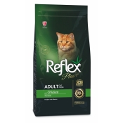 Reflex Plus Cat Adult Chicken cухой корм для взрослых котов с курицей 8 кг (арт RFX-P323)