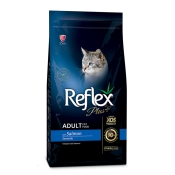 Reflex Plus Cat Adult Salmon cухой корм для взрослых котов с лососем 15 кг (арт RFX-402)