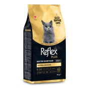 Reflex Plus Cat British Shorthair сухой корм для кошек породы британская короткошерстная 8 кг (арт RFX-542)