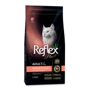 Reflex Plus Cat Indoor Hairball Salmon сухой корм для котов с лососем 1.5 кг (арт RFX-307)
