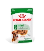Royal Canin Mini Adult Pouches Poultry влажный корм для взрослых собак мелких пород с мясом птицы 85 г (арт 109600100)