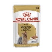 Royal Canin Yorkshire Terrier Adult Pouches Poultry влажный корм для взрослых собак породы йоркширский терьер с мясом птицы 85 г (арт 20400010)