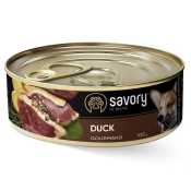 Savory Dog Gourmand Duck влажный корм для собак с уткой 100 г (арт 30457)