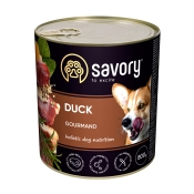 Savory Dog Gourmand Duck влажный корм для собак с уткой 800 г (арт 30488)
