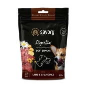 Savory Soft Snacks Lamb&Chamomile мягкое лакомство для улучшения пищеварения собак, ягненок и ромашка, 200 г (арт 31348)