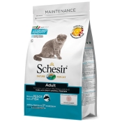 Schesir Cat Adult Fish сухой монопротеиновый корм для котов с рыбой 400 г (арт ШКВР0.4)