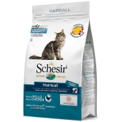 Schesir Cat Hairball сухой монопротеиновый корм для котов, для выведения шерсти с курицей 400 г (арт ШКВВШ0.4)