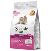 Schesir Cat Kitten Chicken сухой монопротеиновый корм для котят с курицей 1.5 кг (арт ШККК1,5)