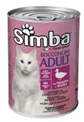 Simba Cat Wet Guinea Fowl & Duck влажный корм для котов 415 г (арт 8009470009515)