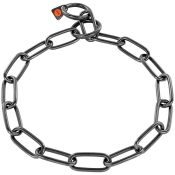 Sprenger Collar Long Link ошейник для собак, длинное звено, вороненая нержавеющая сталь 4 мм/66 см (арт 51663_066_57)