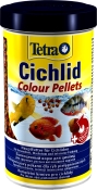 Tetra Cichlid Colour корм для всех цихлид, для яркости окраски 500 мл (арт 197343)