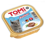TOMi Junior Chicken консерва для котят, паштет с курицей 100 г (арт 320037)