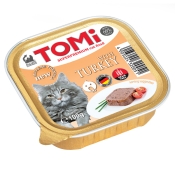 TOMi Cat Turkey консерва для котов, паштет с индейкой 100 г (арт 320051)