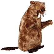 Trixie Beaver Plush Dog Toy іграшка для собак бобер плюшевий з пискавкою 40 см (арт 35918)