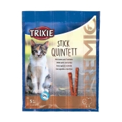 Trixie Premio Stick Quintett лакомство для кошек палочки с ягненком и индейкой 5 шт. Х 5 г (арт 42723)