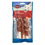 Trixie Denta Fun Marbled Chewing Rolls Beef лакомство для собак с мраморний горядиной 140 г (арт 31227)