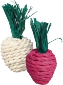 Trixie Set of Straw Toys игрушка для грызунов редька и редис из соломы 8 см (арт 6193)