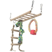 Trixie Suspension Wooden Bridge игрушка для грызунов деревянный мост подвесной 29 см (арт 6274)