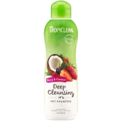 Tropical Clean Pet Shampoo Deep Cleansing Berry&Coconut шампунь для кошек и собак глубокое очищение с ягодами и кокосом 355 мл (арт 202498)