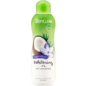 Tropical Clean Pet Shampoo Whitening Awapuhi&Coconut шампунь для кошек и собак отбеливающий с имбирем и кокосом 355 мл (арт 202481)
