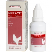 Versele-Laga Oropharma Muta-Vit Liquid жидкие витамины для оперения птиц 30 мл (арт 602010)