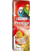 Versele-Laga Prestige Sticks Budgies Eggs & Oyster Shells лакомство для волнистых попугаев 60 г (арт 223239)
