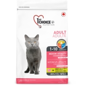 1st Choice Cat Adult Indoor Vitality Chicken сухий корм для котів, що живуть у приміщенні 10 кг (арт ФЧККВ10)