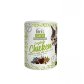 Brit Care Cat Snack Superfruits Chicken ласощі для котів куркою 100 г (арт 111269)