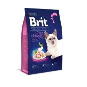 Brit Premium by Nature Cat Adult Chicken сухий корм для дорослих кішок 8 кілограмів 8 кг (арт 171867)