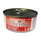 Vibrisse Chicken&Chicken Ham вологий корм для котів з куркою та курчою шинкою 140 г (арт C1018362)