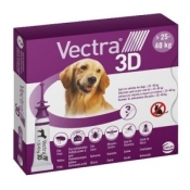 Ceva Vectra 3D краплі для собак від 25,1 до 40 кг від бліх, комах та іксодових кліщів 1 шт (арт 00-00003377)