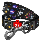 Повідець WAUDOG Nylon, "NASA", регульований, Ш 20 мм, Дл 152-183 см, M (арт 5313)