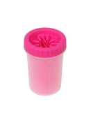 Dexas Mudbuster Lidded лапомийка для собак середня без кришки, рожева 15 см (арт dx30803)