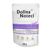 Dolina Noteci Dog Premium Small Breed With Liver вологий корм для собак дрібних порід з печінкою кролика та язиком оленя 100 г (арт DN 100 (004))