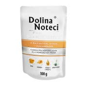 Dolina Noteci Dog Premium Small Breed With Pheasant вологий корм для собак дрібних порід з фазаном, гарбузом та локшиною 100 г (арт DN 100 (861))
