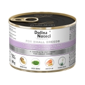 Dolina Noteci Dog Premium Small Breed With Rabbit вологий корм для собак дрібних порід з кроликом, квасолею та коричневим рисом 185 г (арт DN 185 (427))