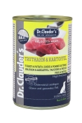 Dr.Clauder’s Dog Selected Meat Grain Free Turkey, Duck & Potato Adult All Breed вологий беззерновий корм для дорослих собак всіх порід з м’ясом індички, качки та картоплею 400 г (арт 32448000)