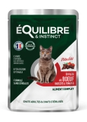 Equilibre & Instinct Cat Sterilised Beef, Beans & Tomatoes вологий корм для стерилізованих котів яловичиною, квасолею й томатами 85 г (арт 7972)