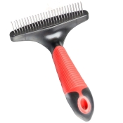 Flamingo Undercoat rake rotating Coarse Premium Care гребінець для собак що обертаються, рідкими зубцями 16x11x2 см (арт 1030235)