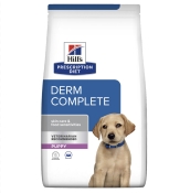 Hill`s Prescription Diet Puppy Derm Complete сухий корм для цуценят при харчовій алергії та дерматиті 1.5 кг (арт 607779)
