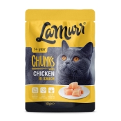 La Murr Cat Chicken in Sause вологий корм для котів з куркою в соусі 100 г (арт 06636)