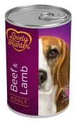 Lovely Hunter Dog Adult With Beef and Lamb вологий корм для собак з яловичиною та ягнятиною 400 г (арт LHU45356)