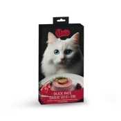 Mavsy Creamy Superfood Duck Pate Cranberry Souffle and Thyme кремові ласощі для котів у вигляді паштету з качиної грудинки, журавлинового суфле та тим'яну 5х15г (арт MAVSY06)
