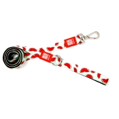 Max & Molly Short Leash Watermelon M короткий повідець для собак з принтом кавун (арт 175007)