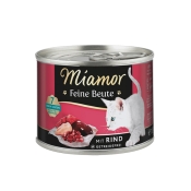 Miamor Cat Feine Beute with Beef вологий корм для котів беззерновий з яловичиною 185 г (арт 74440)