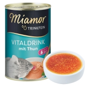 Miamor Cat Vitaldrink with Chicken&Tuna бульйон для котів з куркою та тунцем 135 мл (арт 74362)
